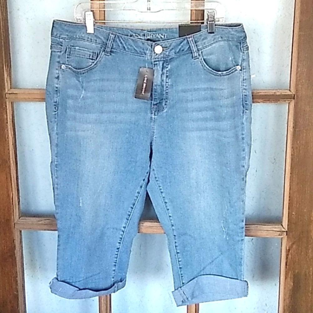 Lane Bryant  capri jeans